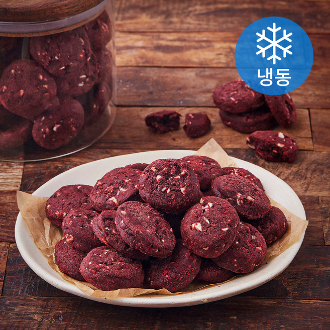 더블스윗 레드벨벳 마카다미아 다미앙 (냉동), 1kg, 1개입, 1개