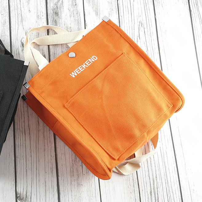 잇츠온 WEEKEND 데일리 크로스 에코백