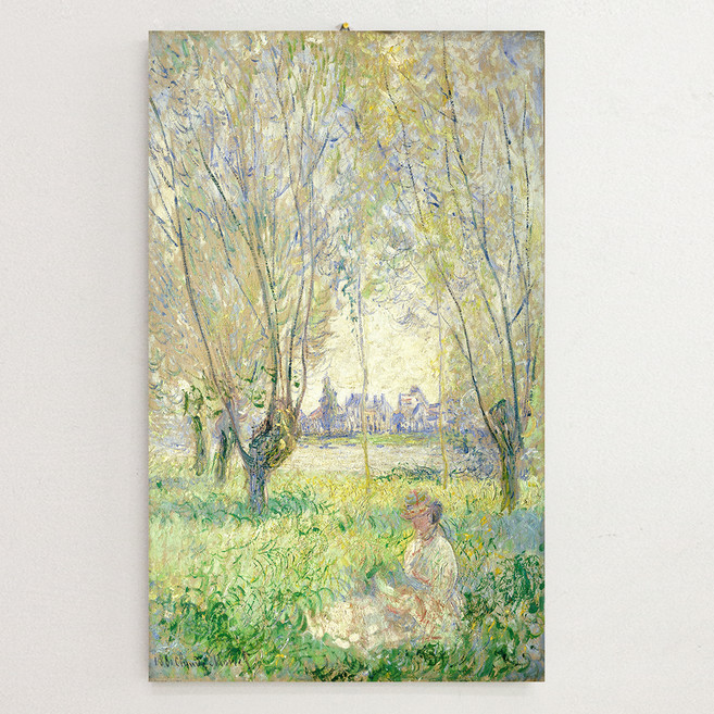 키다리시계 모네 바질레와 카밀레 kisn134 명화