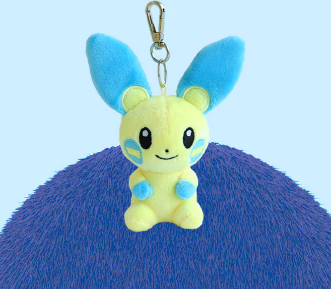 포켓몬스터 봉제인형 마이농, 8cm, 혼합색상, 1개