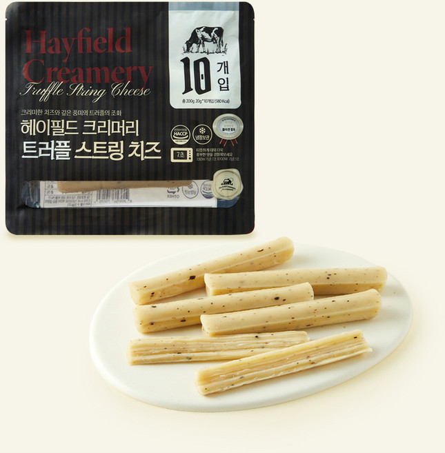 헤이필드 스트링 치즈 트러플, 20g, 1개, 10개입