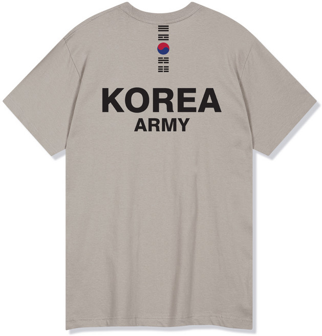 빌락트 18수 코리아 아미 태극기 반팔 티셔츠