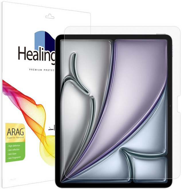 힐링쉴드 ARAG 고화질 저반사 태블릿 액정보호필름 세트 33cm, 1세트