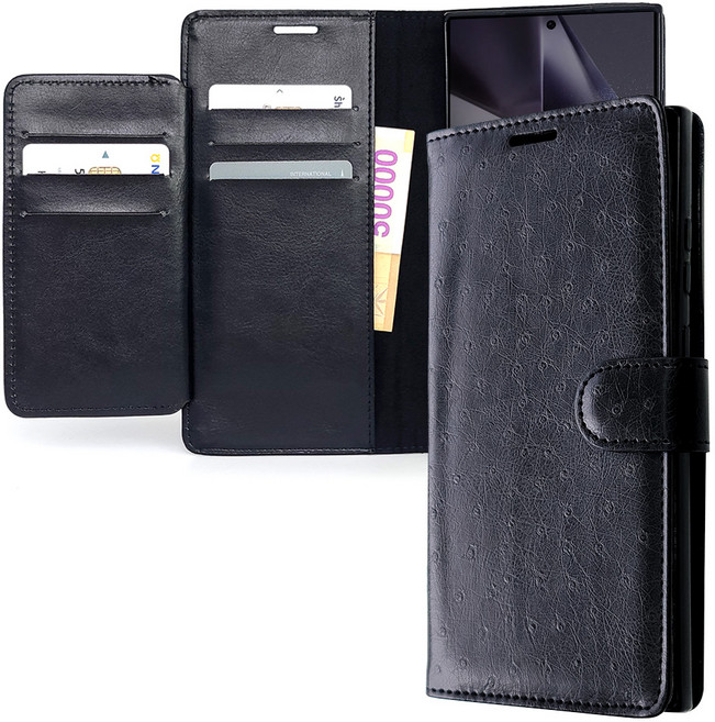 워너프 아트 오스트리치 다이어리 휴대폰 케이스