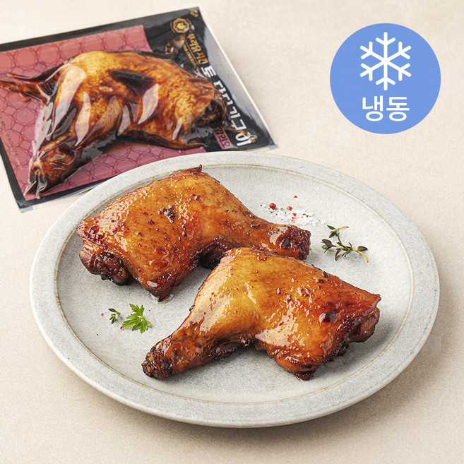 푸라닭 통닭다리구이 블랙알리오 (냉동), 250g, 5개