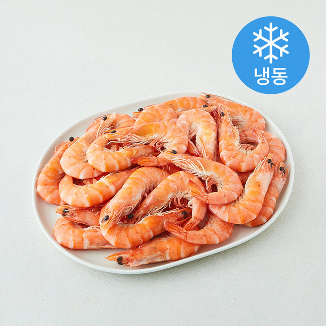 The더착한 자숙새우 (냉동), 1개, 1kg(대/30~40미)