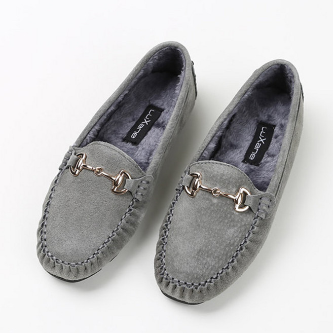 LUXANE Chicfox 女款金色鏈條船型鞋