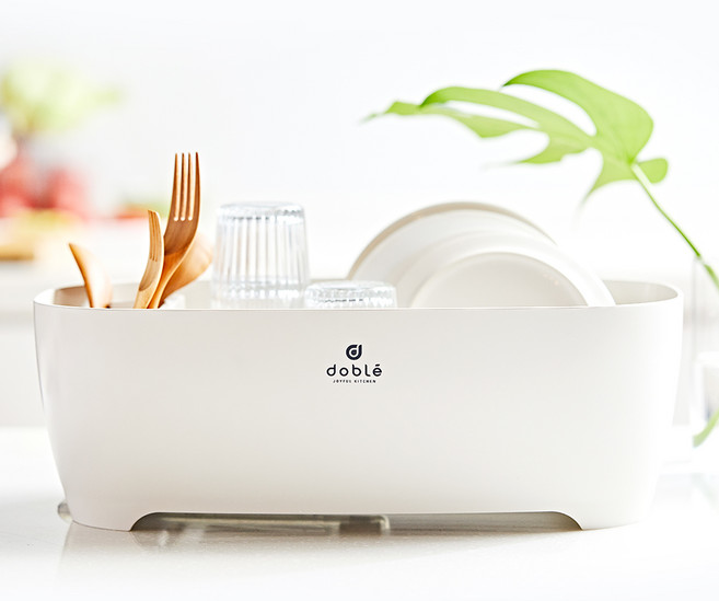 도블레 이유식 식기 건조대, 1단, 크림베이지, 1개