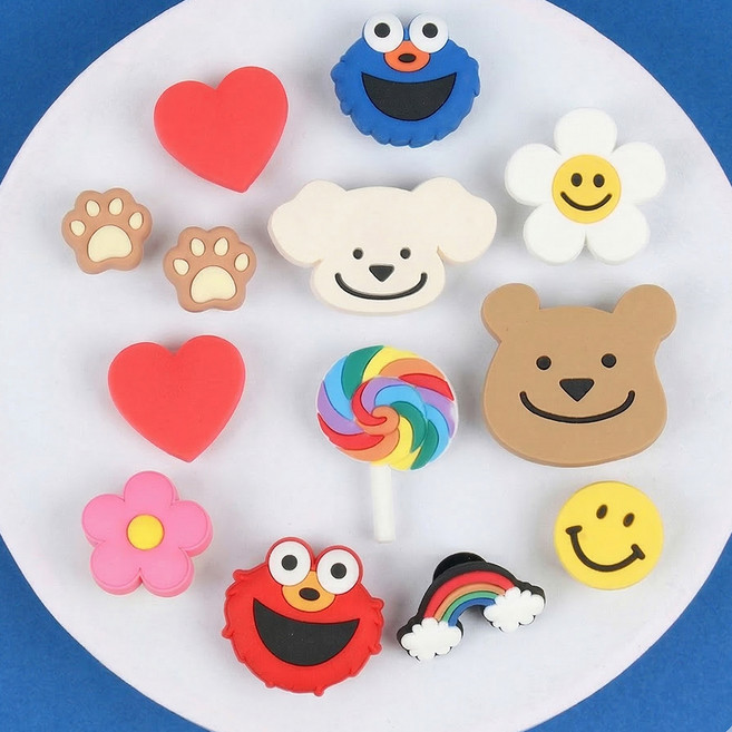 페이퍼플레인키즈 악세서리 장식 신발 꾸미기 파츠 13p 세트