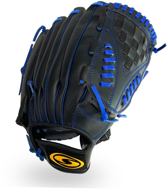 SUNBIRD 棒球手套 右投用 JA38000, 1個, 黑藍色