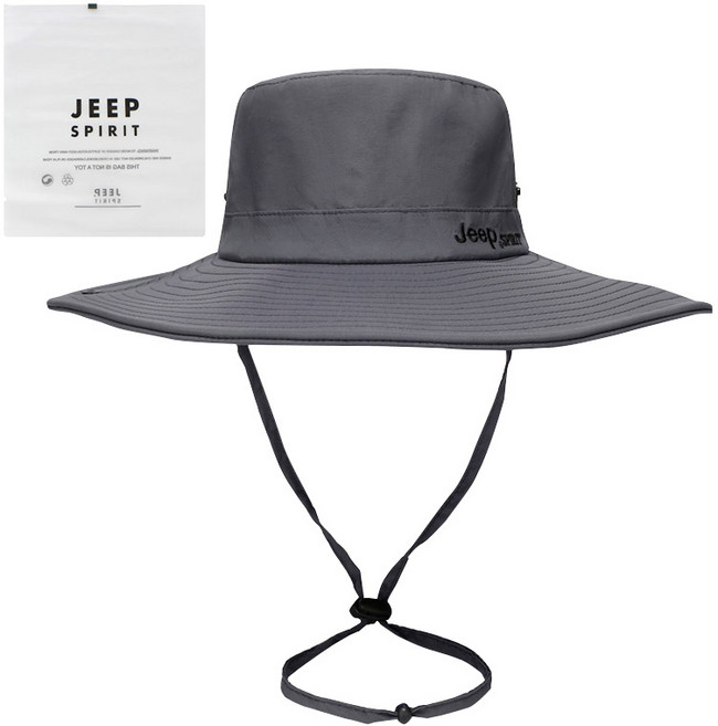 지프 JEEPSPIRIT 마운틴 캐주얼 아웃도어 등산모자 A0359 + 전용 포장팩