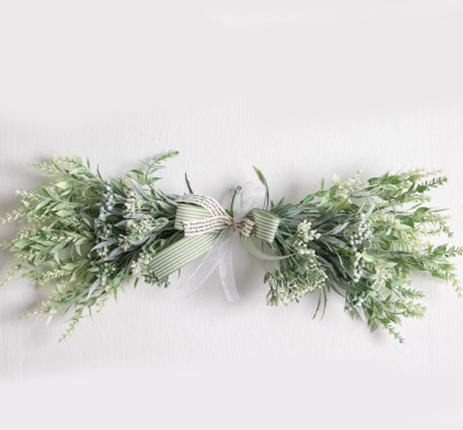 플라워트리 베리 라벤더 가랜드, 화이트