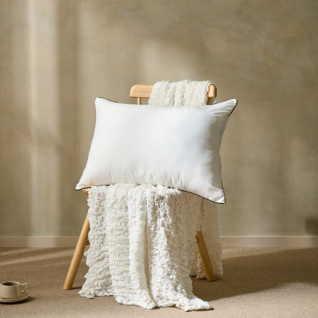 휴가드 마이크로 필에버 호텔식 베개솜, 화이트, 1개