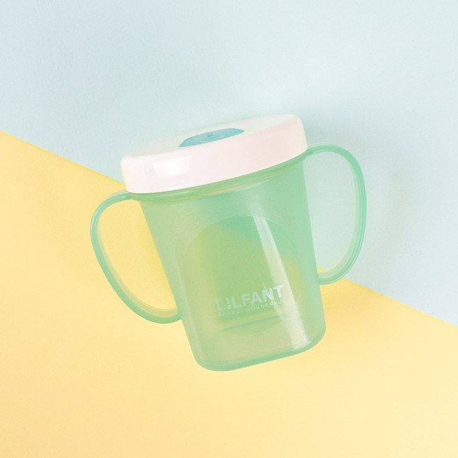 릴팡 티어제로 흘림방지 빨대컵 LF7018, 혼합색상, 1개