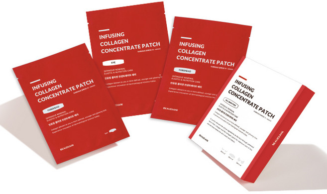 뷰디아니 인퓨징 콜라겐 컨센트레이트 패치 이마 4p + 볼 8p + 아이 4p 세트, 1개