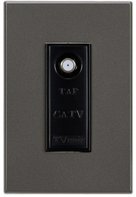 틸인스 CATV 2방 콘센트 마그네슘, 1개