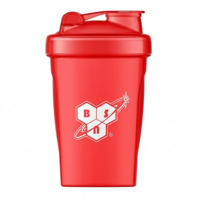 OPTIMUM NUTRITION 歐恩 BSN 搖搖杯, 紅色, 1個, 400ml