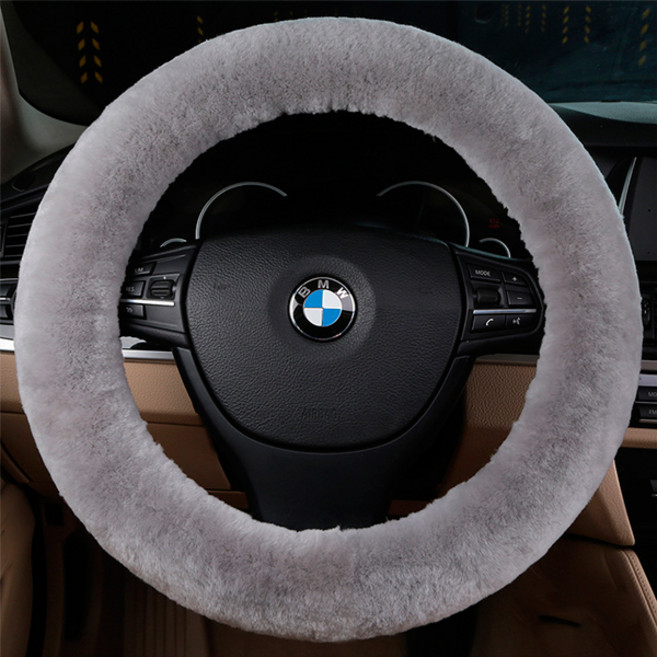 카몽 천연양모 핸들커버, 그레이