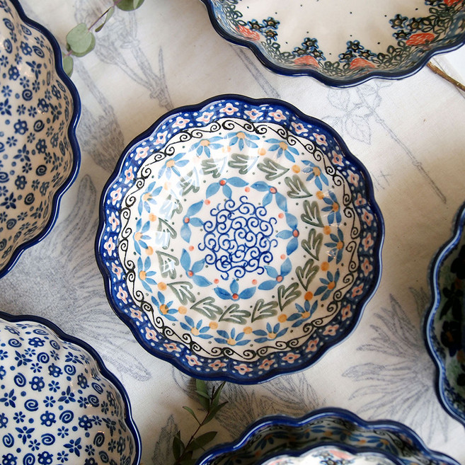 세라미카아티스티나 프릴 찬기, 선택:981, 1개