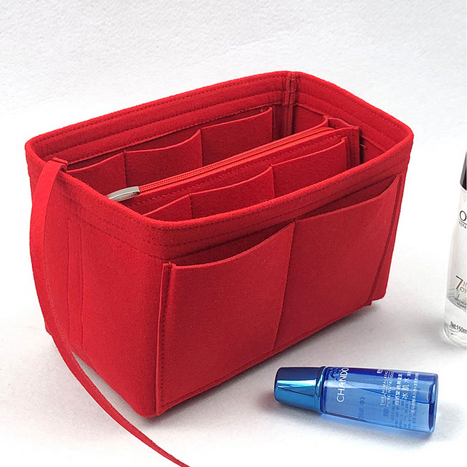 엘쏘 컬러라인 멀티 포켓 다용도 화장품 수납 이너백