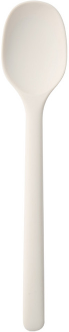 이지실리 스퀘어 실리콘 어린이 디저트 스푼, 화이트, 1개