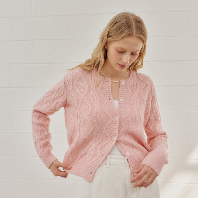 yuppe 女款 FISHERMAN CARDIGAN