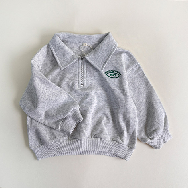 아동용 캐주얼 카라 부르종 티셔츠