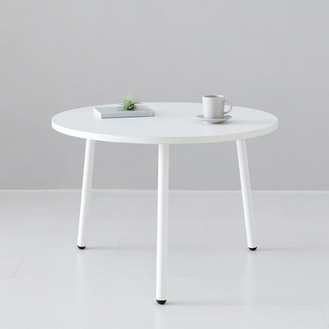 마켓비 DUGED 커피 테이블 D60, 화이트