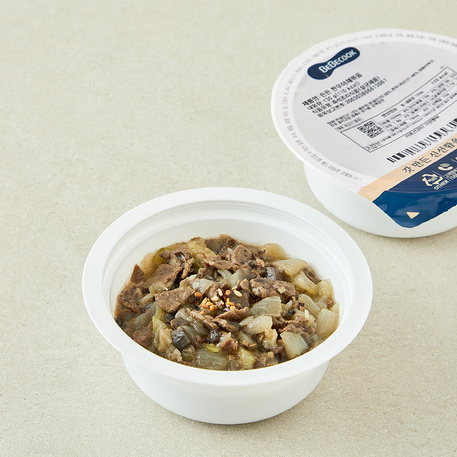 베베쿡 든든 한우야채볶음, 130g, 1개