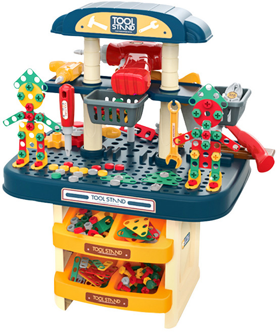 루나스토리 공구놀이 세트, 네이비, 1세트