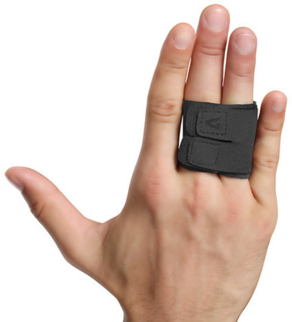 건강별밭 손가락 보호대 두 손가락용, 1개