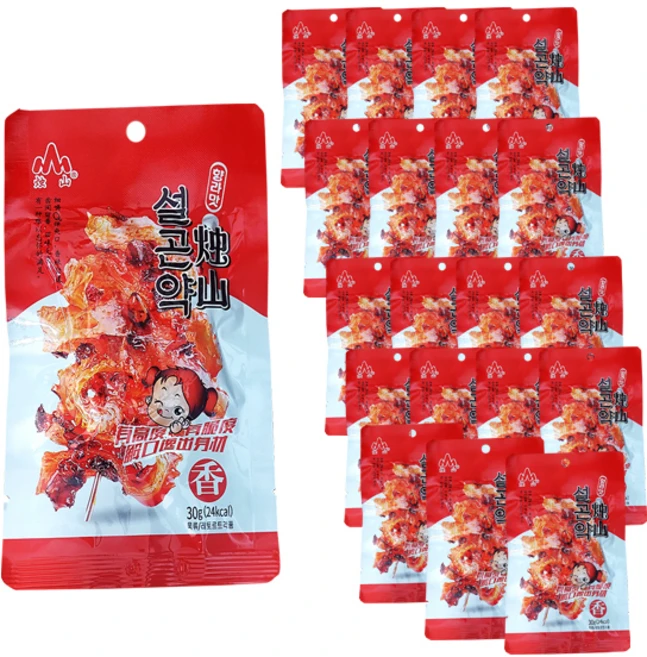주샨 향라웨이 설곤약 향라맛, 30g, 20개 - 쿠팡