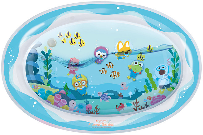 뽀로로 워터 플레이 매트, 혼합색상, 1개
