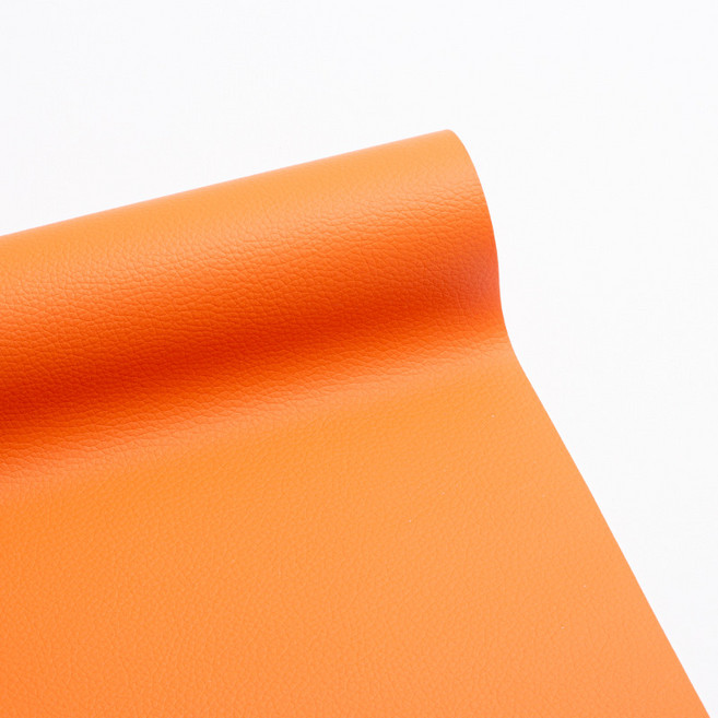 오라플 쇼파리폼 가죽스티커, 오렌지, 대형(137 x 50 cm)