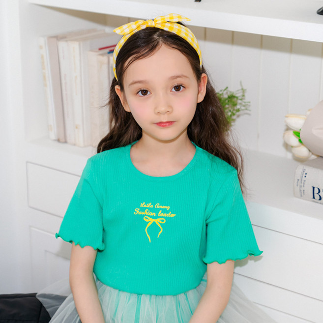 라라아망 보브 골지 티셔츠