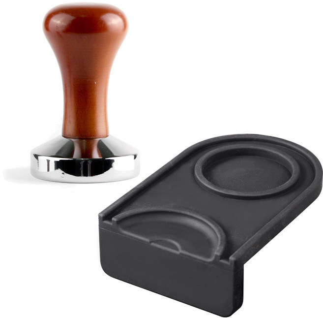 코빙 우드 템퍼 탬핑 세트 58mm, 혼합색상, 1세트