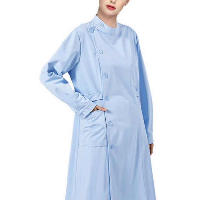 UNHEVE 簡潔護士服 手術袍 簡約長袖