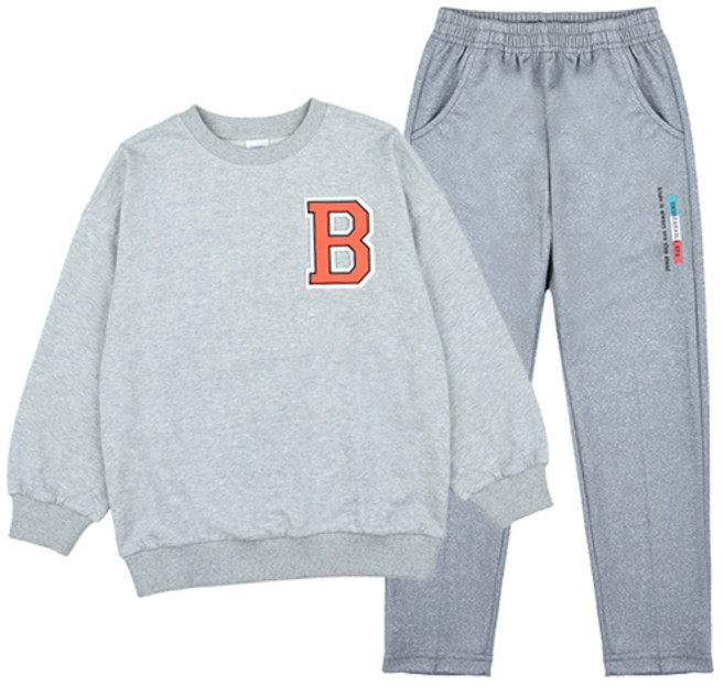 키스포 아동용 우드바이어 상하의 세트