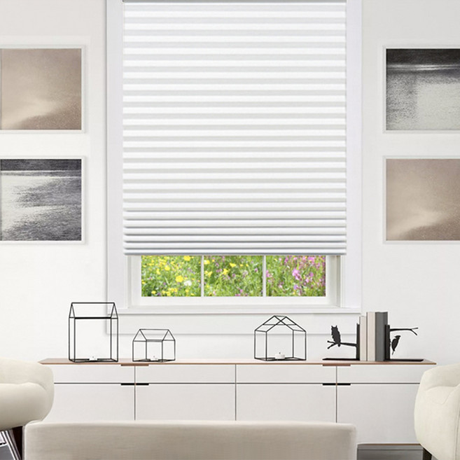 마메 무타공 붙이는 셀프 블라인드 반투명 커튼