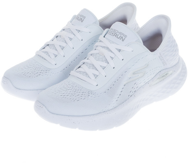 SKECHERS 女款 GO RUN LITE-EMPORIA 慢跑鞋 129452WHT