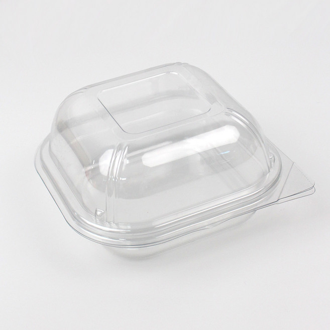 아이엔피 PET 정사각 디저트케이스 11 x 11 x 6.5 cm, 투명, 25개