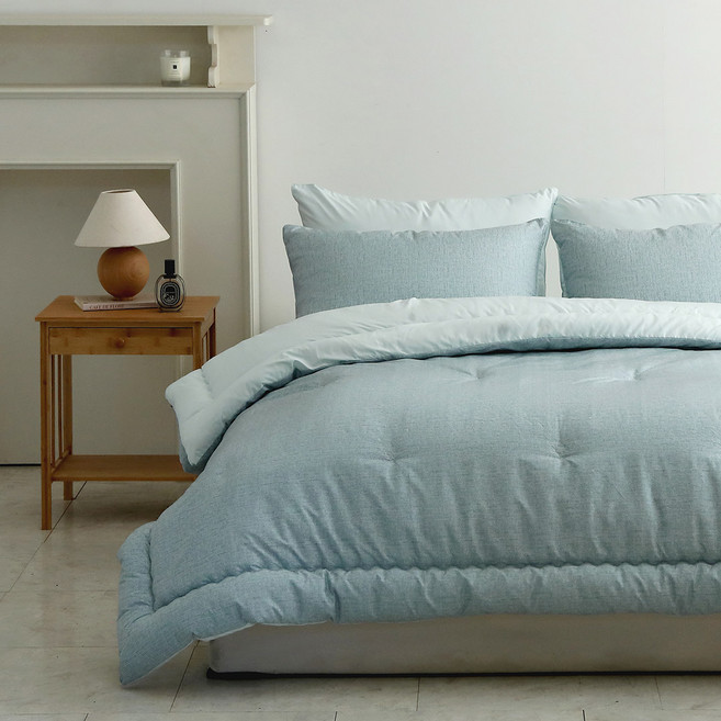 플로라침구 빌리브 M2 알러지케어 그래핀 차렵이불 풀세트