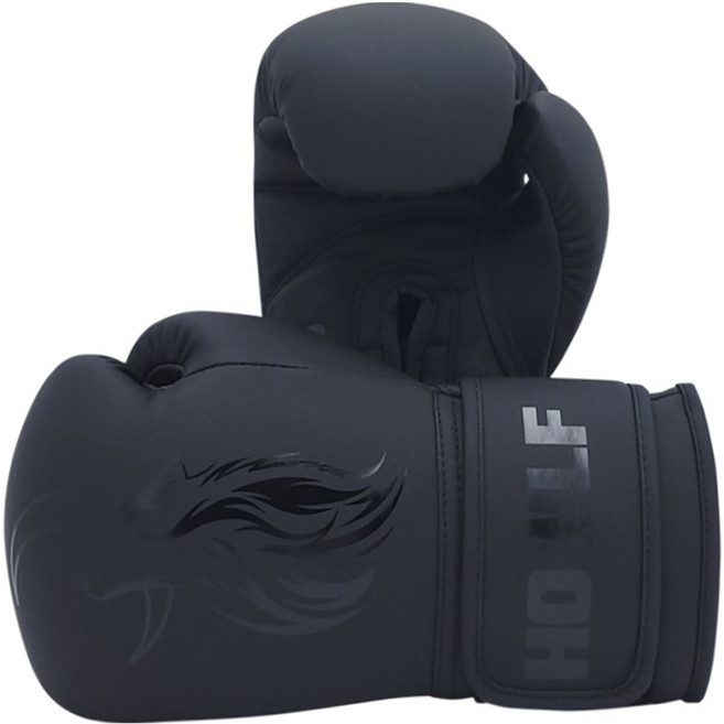 HOWLF 雅典娜 拳擊手套, 啞光黑, 1組