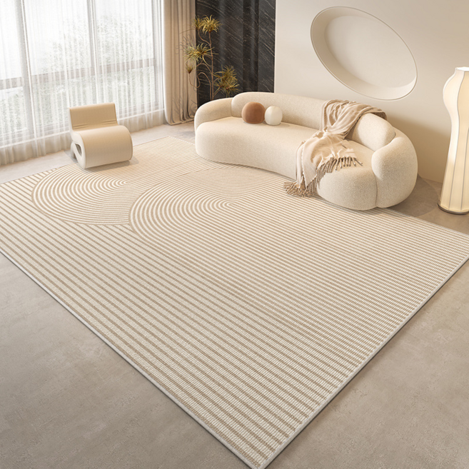 엑스터 미끄러움방지 가벼운 거실매트 직사각형 러그