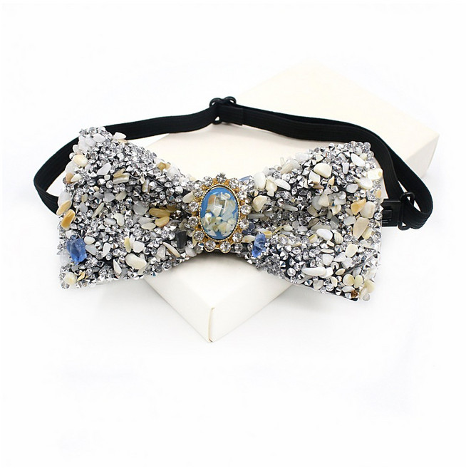 Mabso Shop 水鑽設計 公演舞台 華麗領結 BRP1170