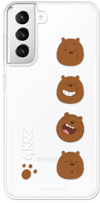 코쿼드 위 베어 베어스 페이스 클리어 휴대폰 케이스