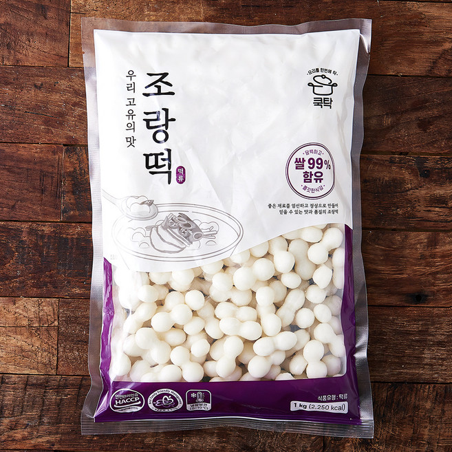 쿡탁 조랑떡, 1kg, 1개입, 1개
