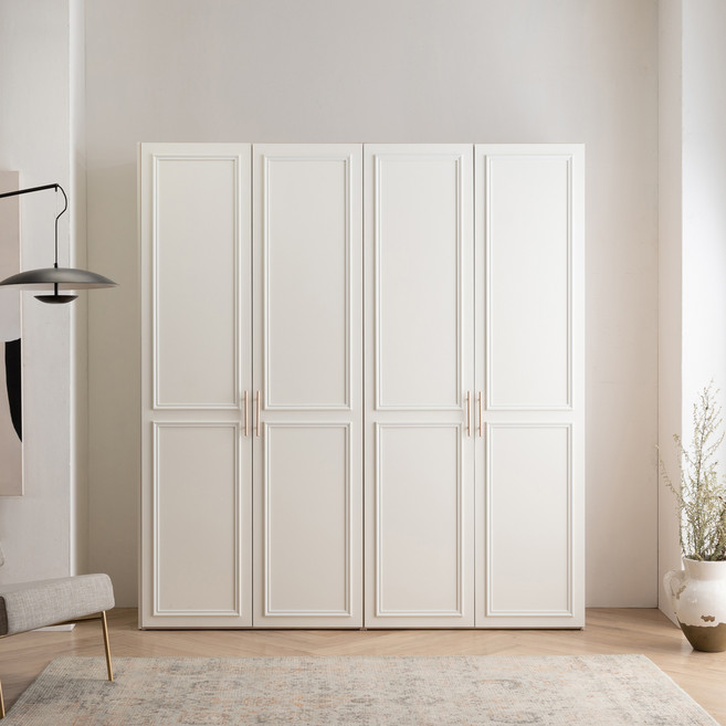 리바트 브리사 2000 키큰옷장 B형 세트 방문설치, 시 트렌치 소프트 샌드