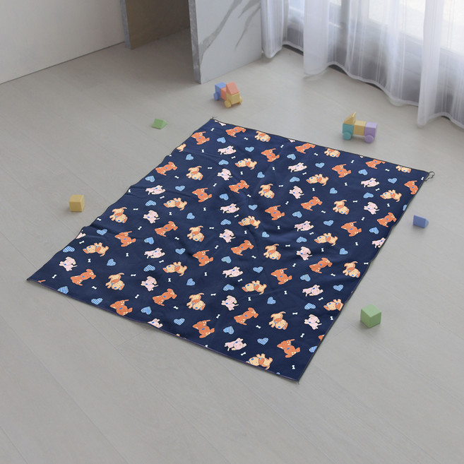 BEARBED 熊棉 多功能靜音防水墊, 萌犬甜心