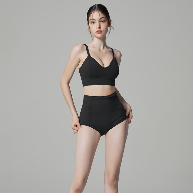 비키니밴더 여성용 에리카 하이웨스트 비키니